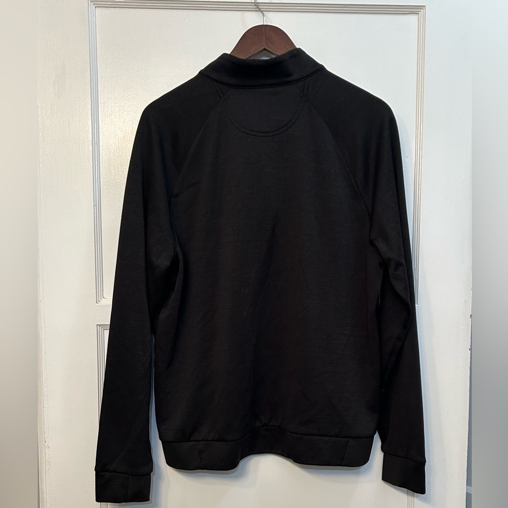 Greg Norman Men’s Active Pullover Quarter Zip Black size Large - Picture 4 of 5